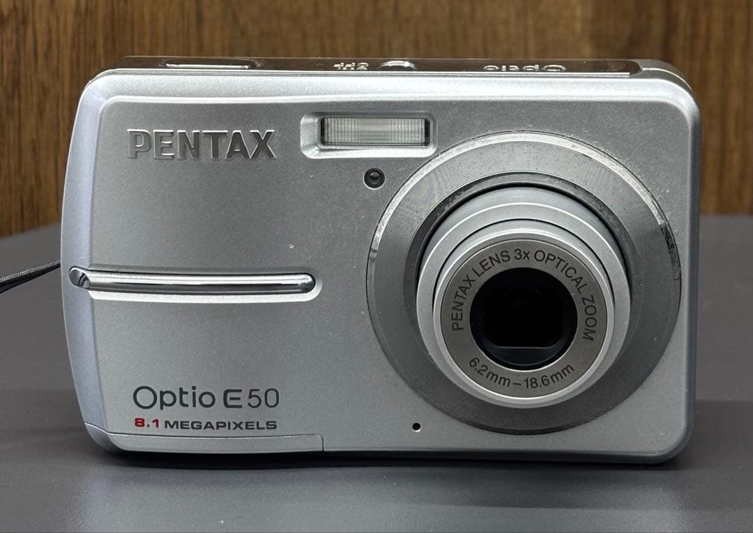 PENTAX Optio E50 8.1メガピクセル シルバー - メルカリ
