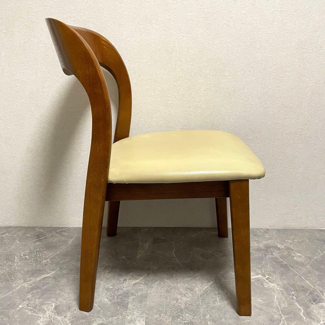 飛騨家具 シラカワムンク ダイニングチェア 北欧モダン オーク無垢材