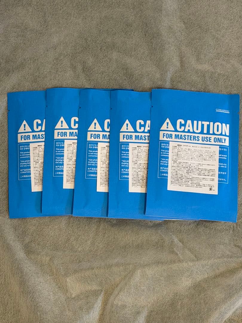 コナビディル セメントシート フェイスパック 30ml 5枚セット - メルカリ