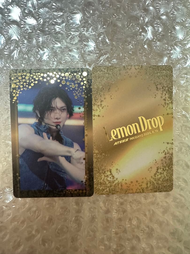 ATEEZ SBS 人気歌謡&歌謡大典 ポップアップ インガ トレカ ヨサン