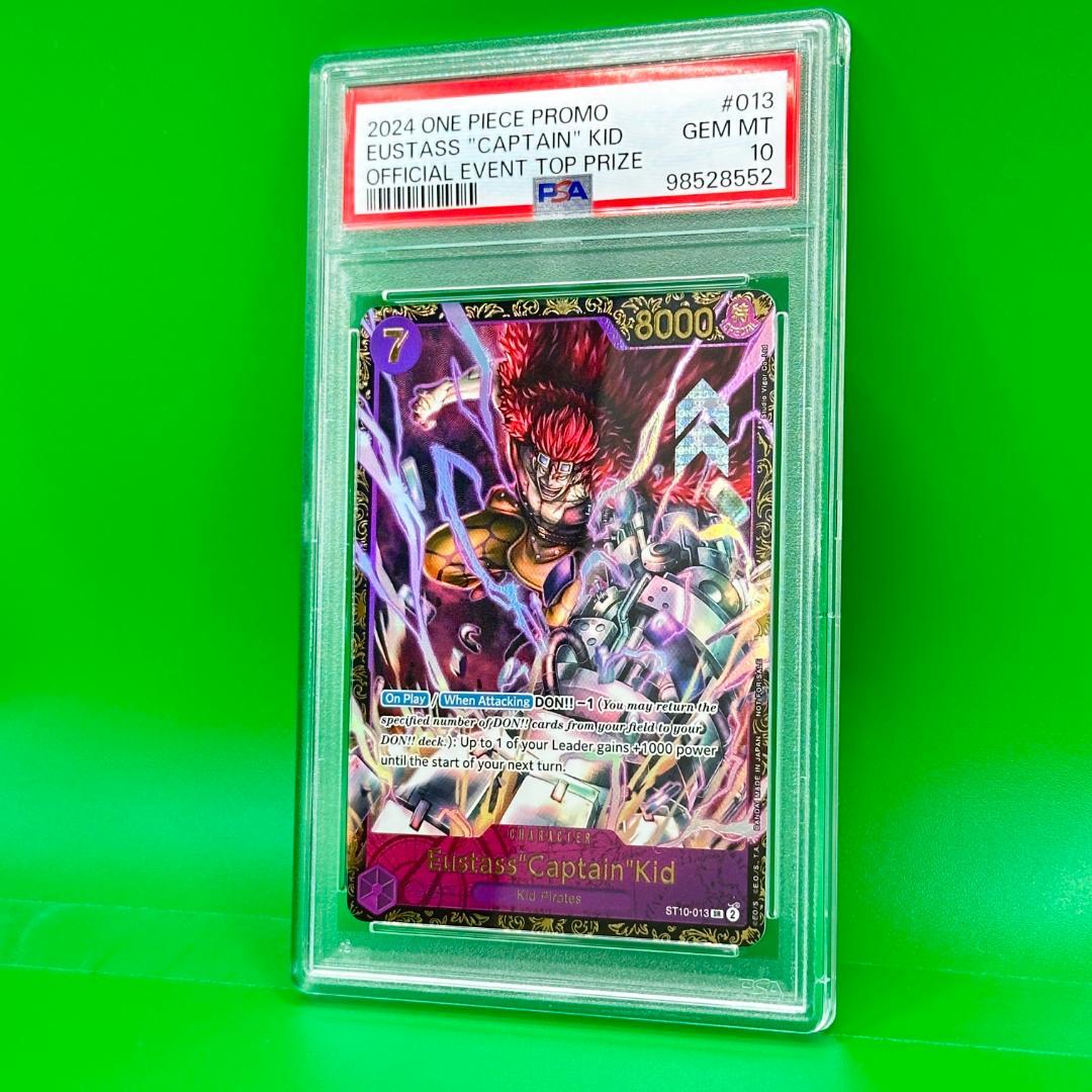 PSA10 ワンピース 英語 ユースタス・キッド プロモ リージョナル