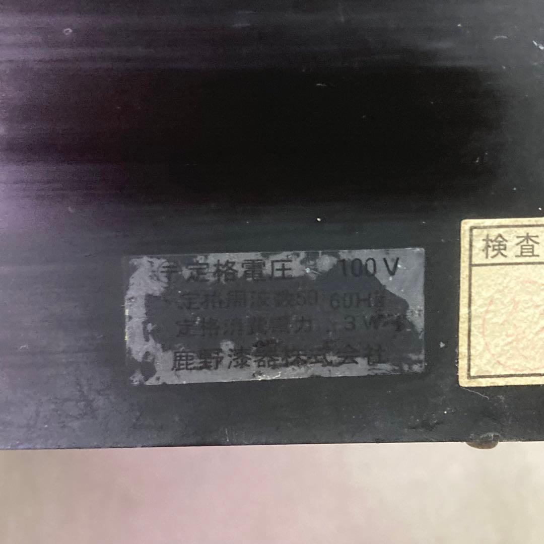 希少☆通電確認済み】からくり時計 置き時計 うさぎ アンティーク 鹿野