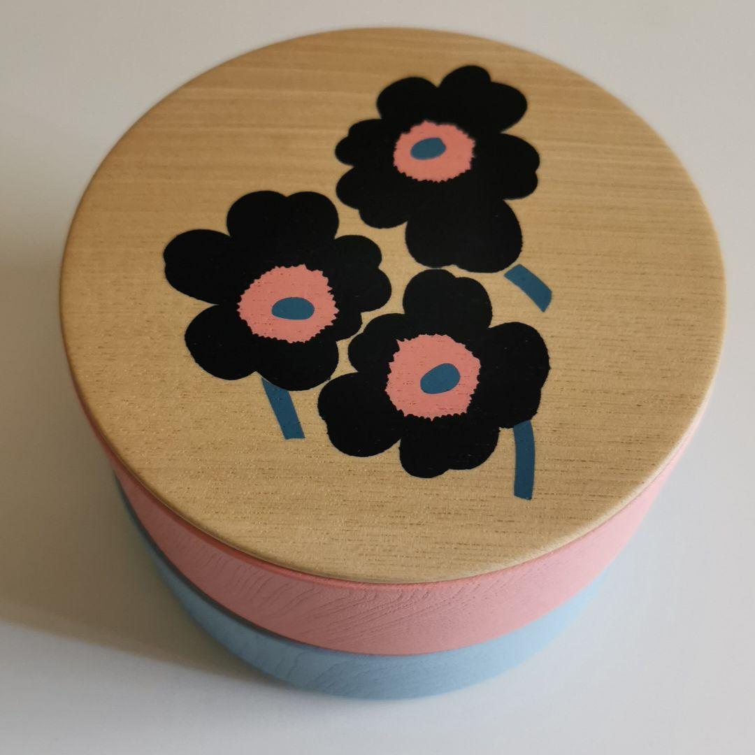 週末セール】伊勢丹新宿限定販売 マリメッコ ウッドボックス - メルカリ