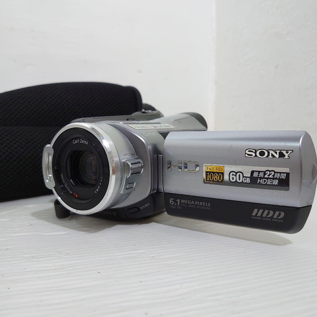 動作ok　ナイトショット　SONY　Handycam HDR-SR7 Sony HDR-SR7 60-gigabyte high-definition hard drive camcorder at