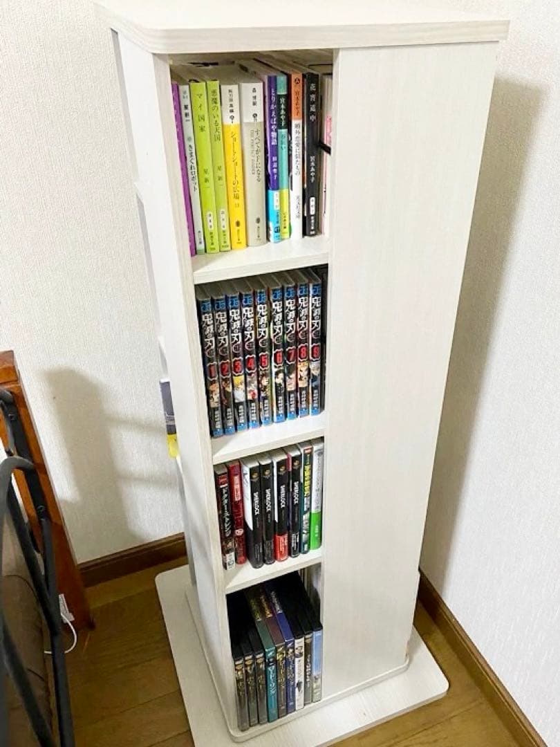 回転ラック アイリスオーヤマ 本棚 回転 コミックラック ラック 棚 漫画 小説 楽天市場】[100円OFFｸｰﾎﾟﾝ/有名ｼｮｯﾌﾟ]本棚 回転 コミックラック 省