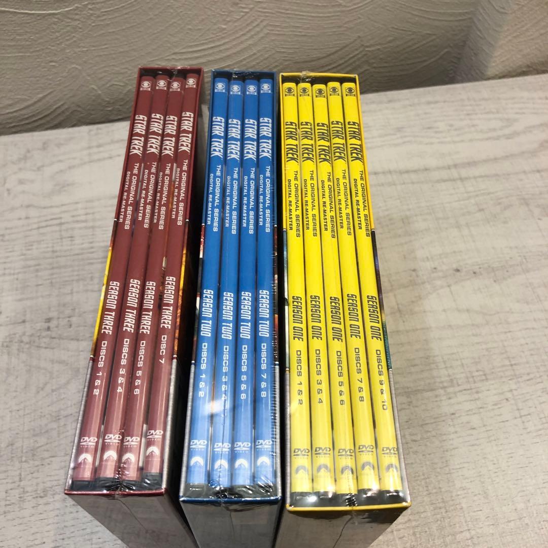 《新品未開封品》STAR TREK 宇宙大作戦 リマスター版 シーズン1～3