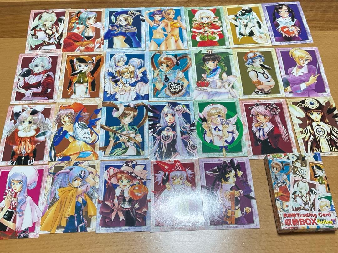 電撃 PlayStation D 表紙娘　トレーディング カード 電撃プレイステーションD 表紙娘 トレーディングカードゲーム 27枚