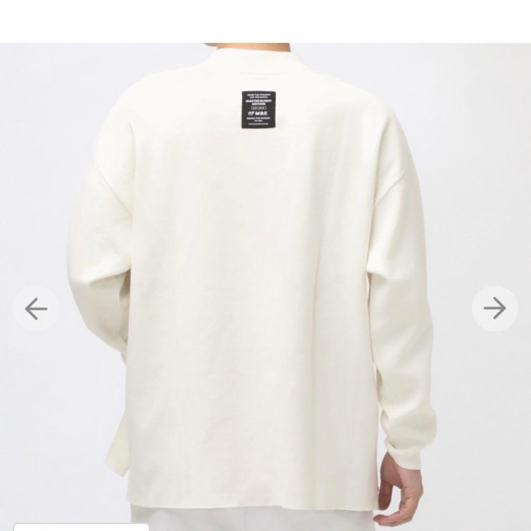 マスターバニー エディション モックネック白 - メルカリ