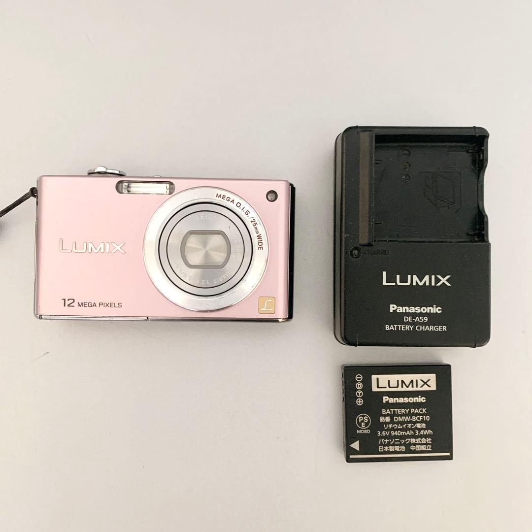 【動作品】パナソニック LUMIX DMC-FX-40 スイートピンク Amazon | パナソニック デジタルカメラ LUMIX (ルミックス) FX40