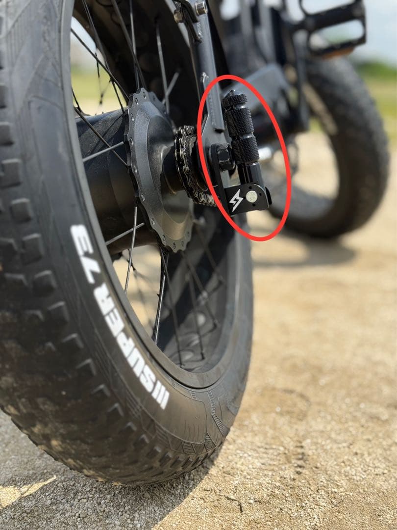 全ebike対応】全super73・全eバイク・全自転車ペグフットレストペダル