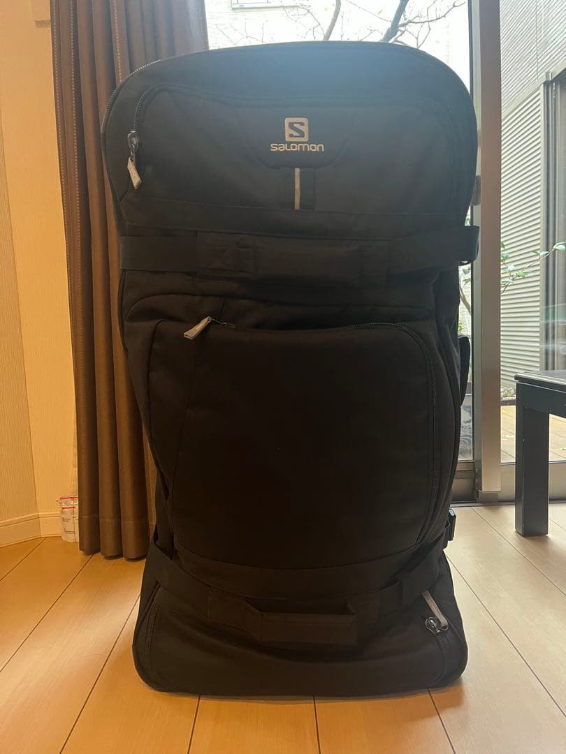 salomon　キャリーバッグ　キャリーケース　CONTAINER 130 SALOMONキャスターバック【カンダコンペカン】|石井スポ－ツ 公式