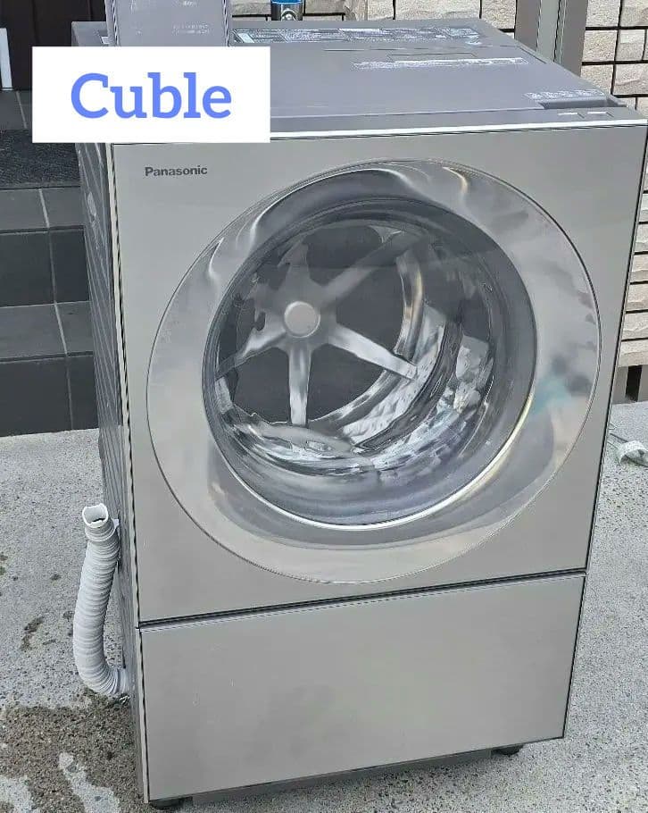 パナソニックNA-VG2400L-X ドラム式洗濯（Cuble 2020年購入） NA-VG2400L-X ドラム式洗濯乾燥機 Cuble（キューブル） プレミアム