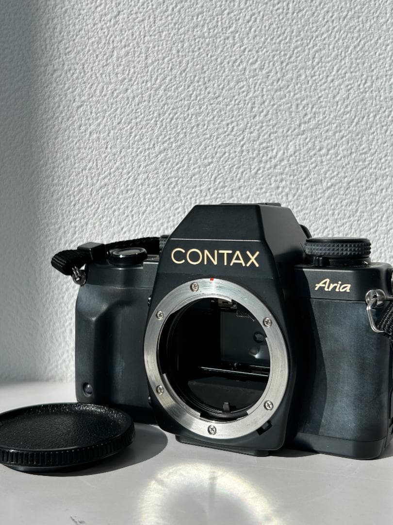 「新品バッテリー付き」CONTAX Aria アリア コンタックス カメラ CONTAX (コンタックス) Aria アリア フィルムカメラ 一眼レフ – にっ