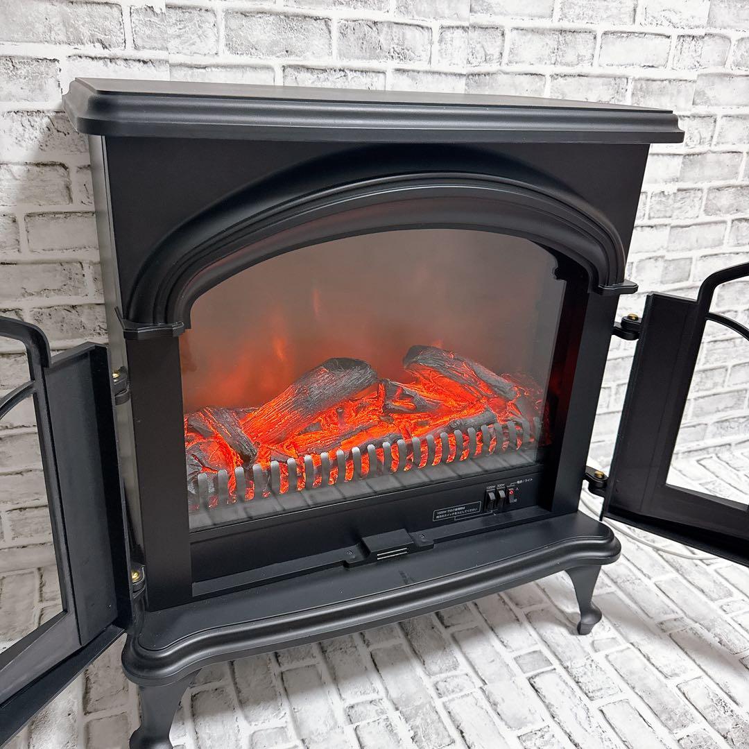 ニトリ BLT-999B-3-BK ファンヒーター 暖炉型 大型 - メルカリ