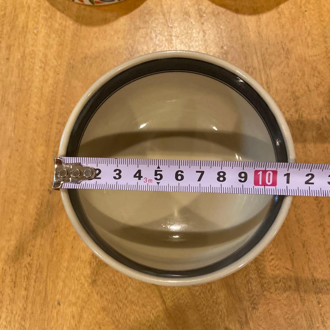 有田焼陶祥窯赤絵三彩高台絵付け鉢五個