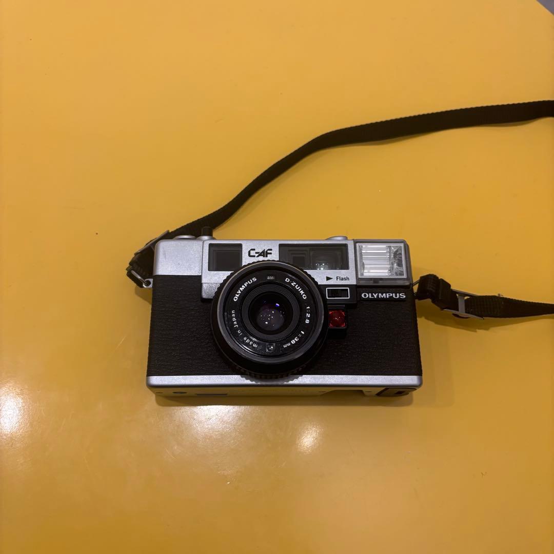 オリンパス Olympus C-AF 38mm F2.8 完動品 As-is】Olympus C AF w/ D Zuiko 38mm f2.8 35mm Point & Shoot Camera