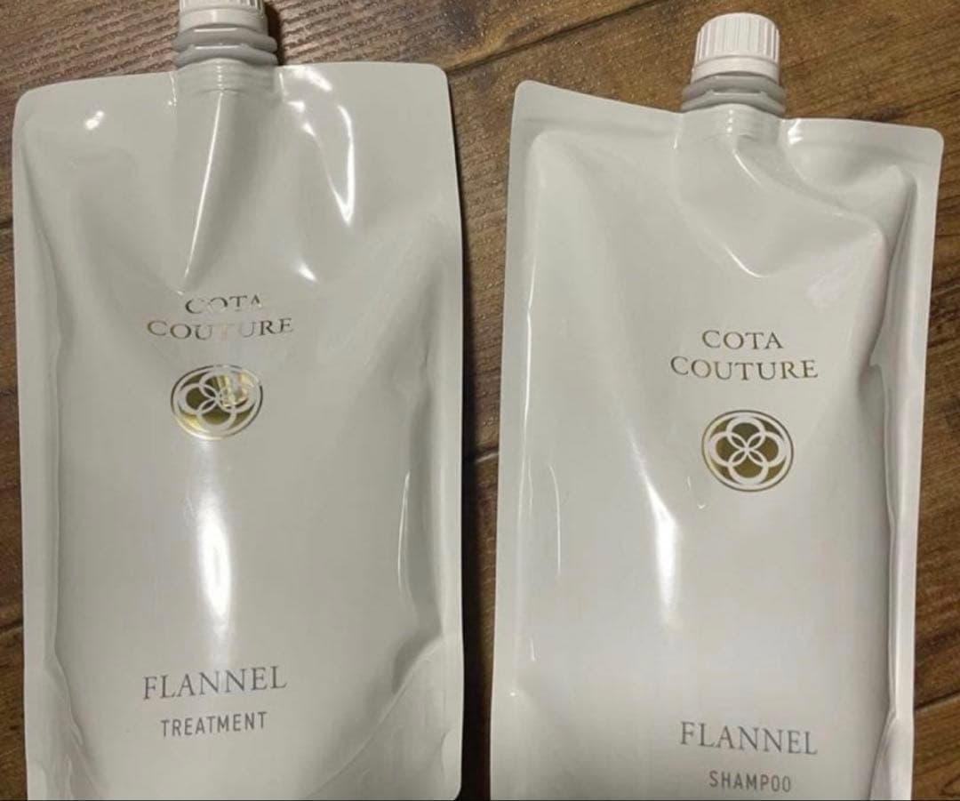 コタクチュール フランネル シャンプー550ml、トリートメント550g