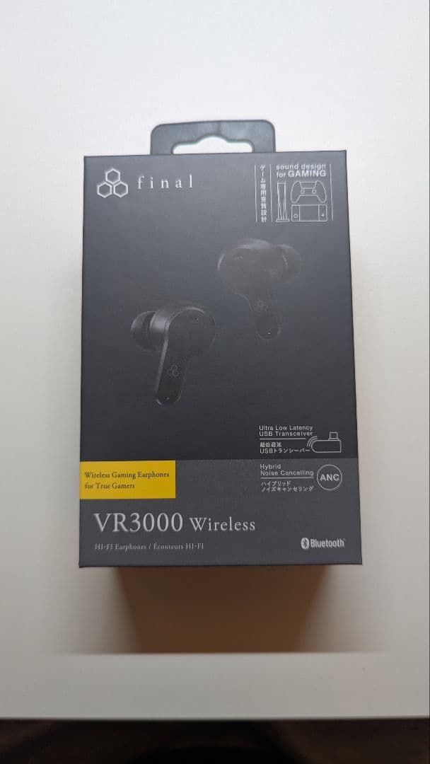 ヘッドホン final VR3000 wireless final VR3000 Wireless FI-VR3DPLTW 価格比較 - 価格.com