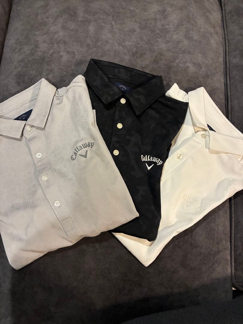 Callaway 長袖ポロシャツ 3枚セット 長袖ポロシャツ(長袖シャツ・ポロシャツ)|Callaway Golf(キャロウェイ