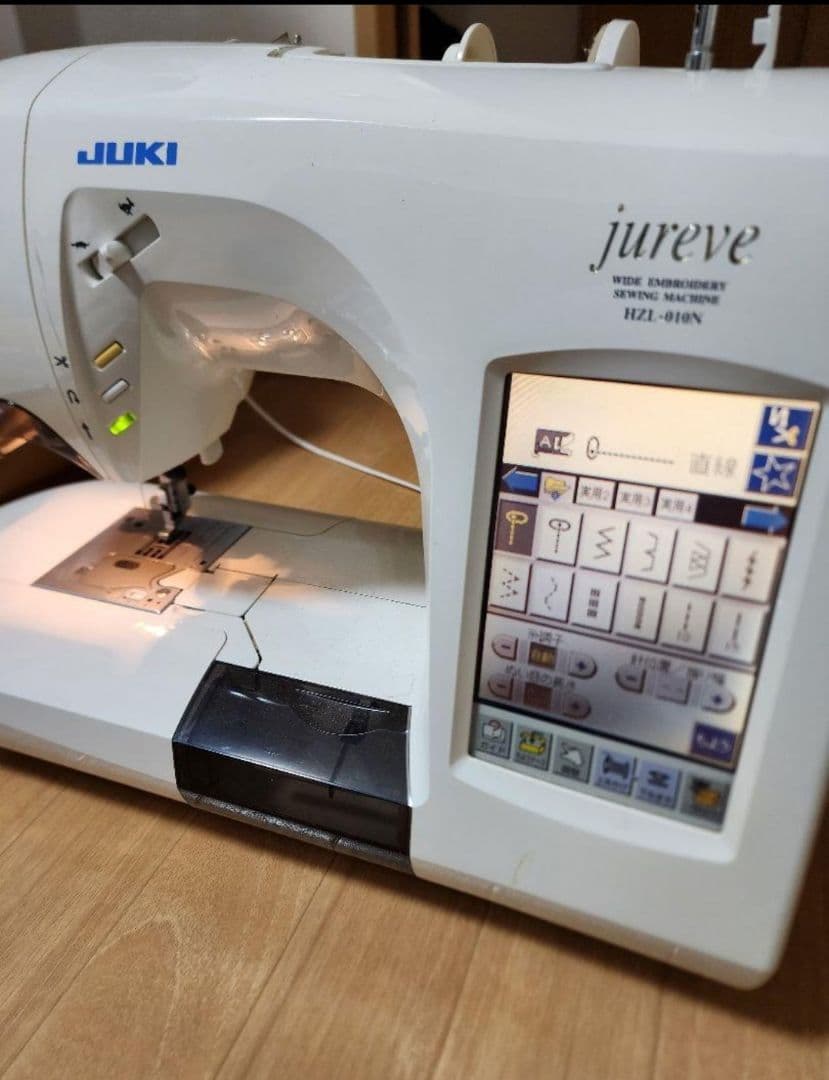JUKI ミシン jureve ジュレーブ hzl-010n ジューキ ジュレーブ HZL-010N｜買取実績 - リファン