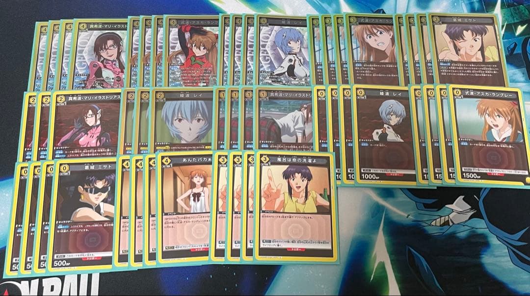 ユニオンアリーナ エヴァンゲリオン 黄 ヒロインズ デッキ ユニオン