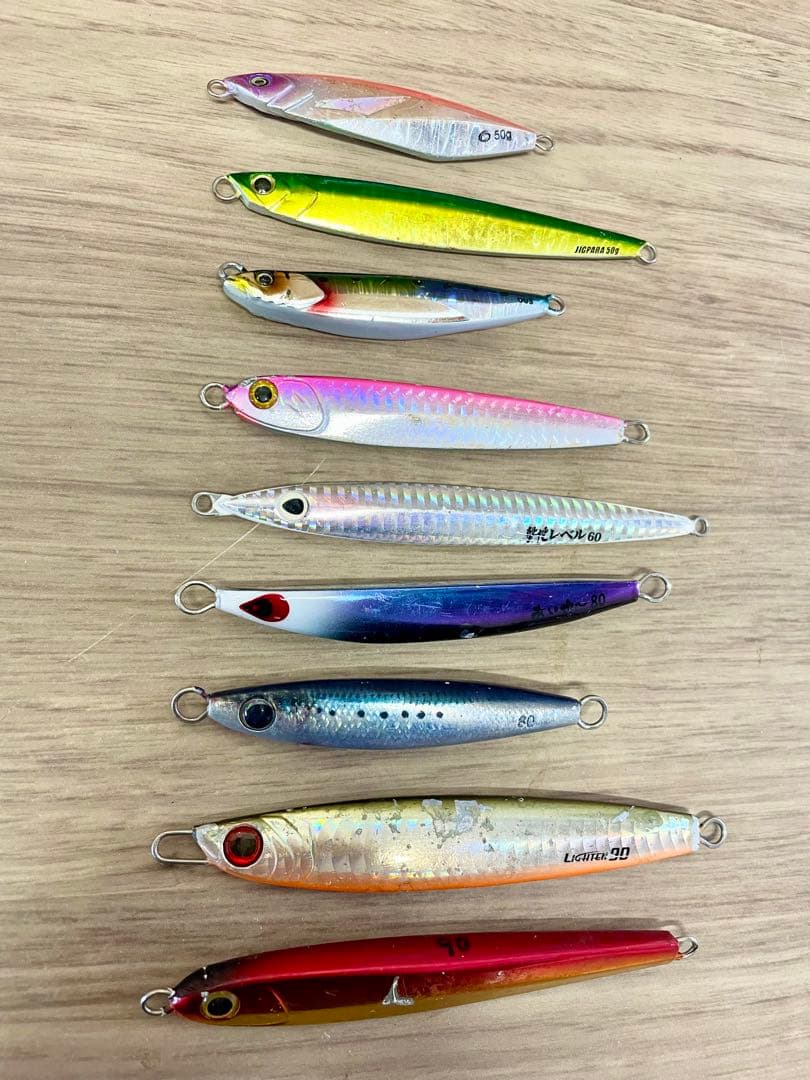 ジグ まとめ売り 9本セット - メルカリ