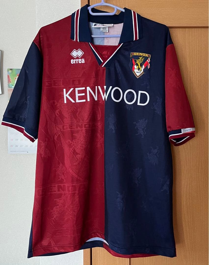 ジェノア ユニフォーム 1994-95 Errea 三浦知良 カズ セリエA - メルカリ