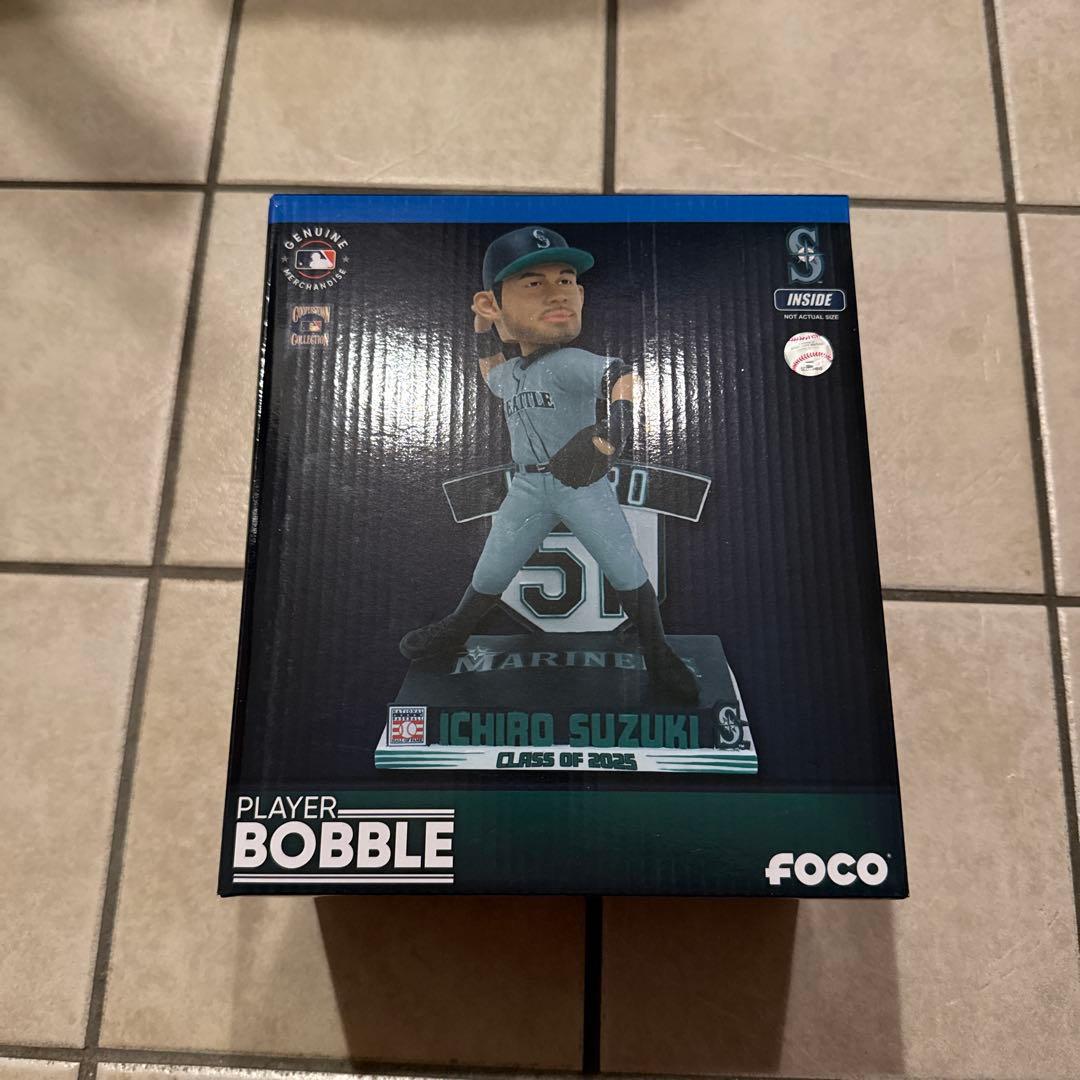 510体限定 イチロー ボブルヘッド 野球殿堂 レーザービームVer