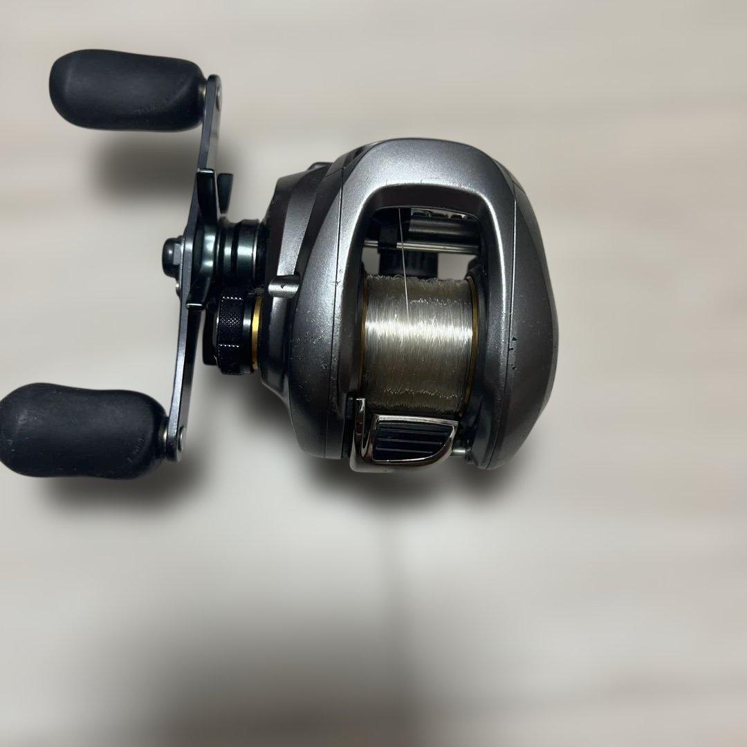 ALDEBARAN ベイトリール シルバー Shimano 09 ALDEBARAN Mg7 Left Handed Baitcasting Reel w/Box JAPAN