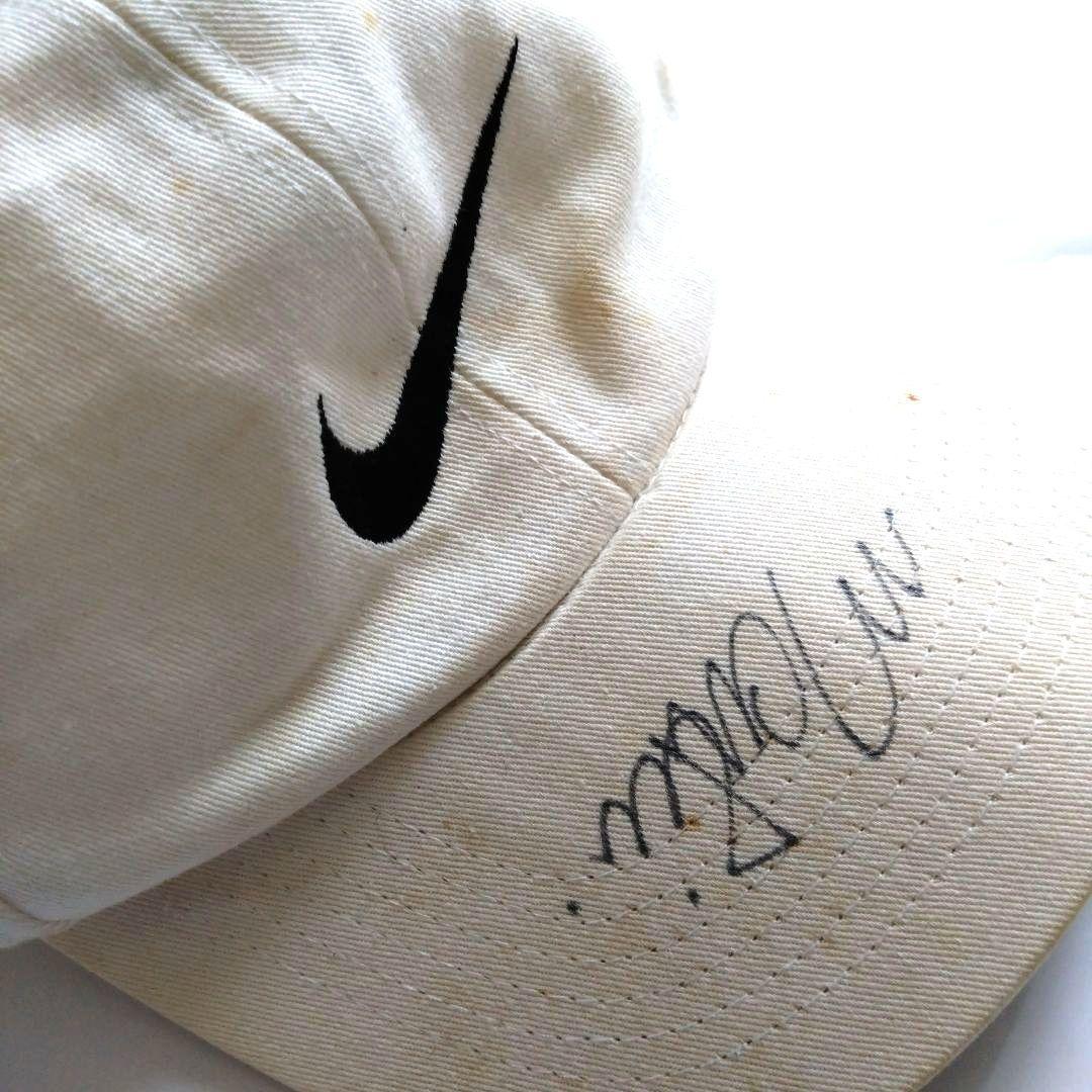 メアリーピアース マリーピエルス 直筆サイン入り ナイキキャップ NIKE