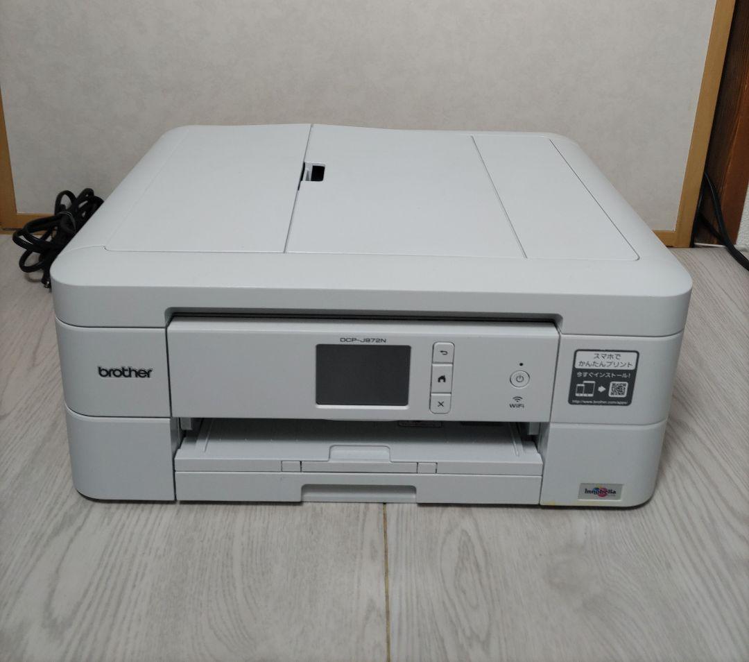 印刷枚数697枚 brother DCP-J972N プリンター ブラザー - メルカリ
