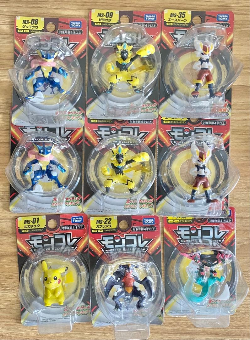 未使用】ポケモン ポケットモンスター モンコレまとめ売りセット