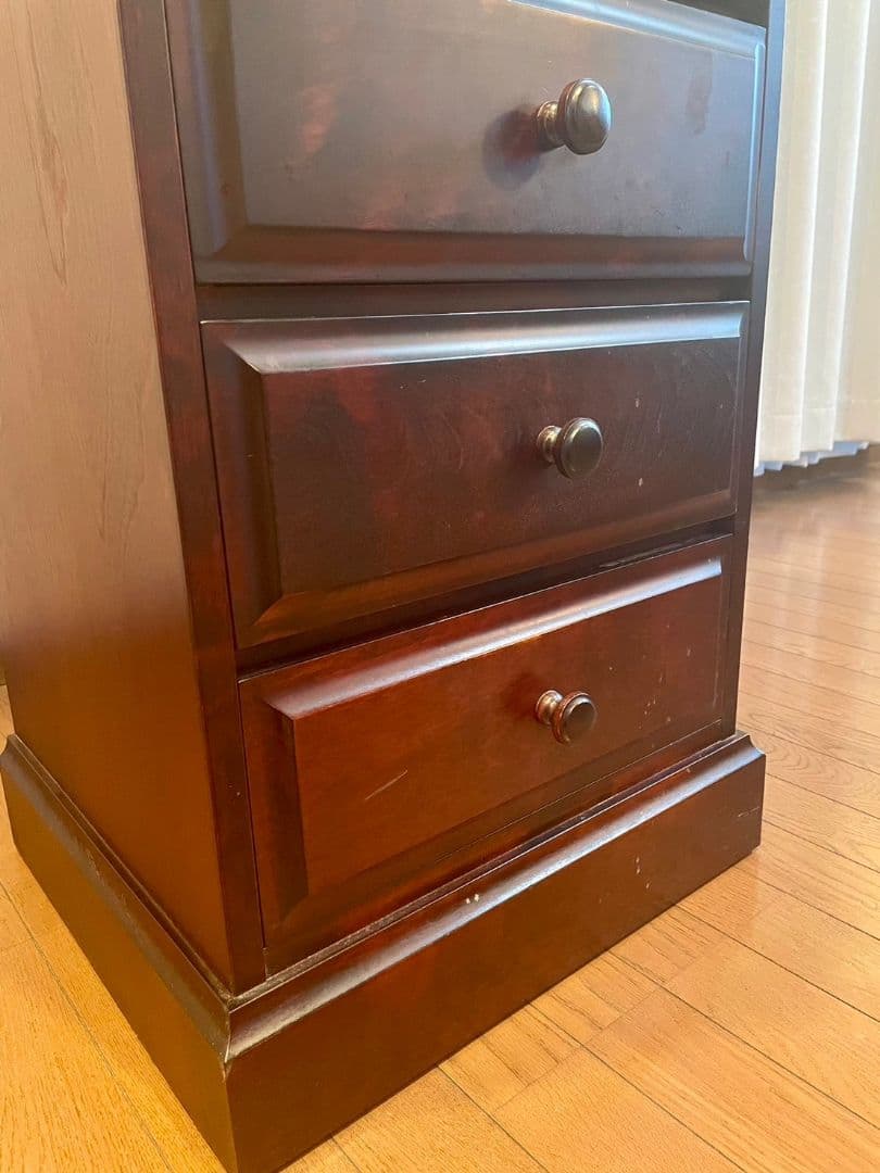 送料込み 旭川家具 NEW北海 ミニチェスト 487MI 天然木 和光 - メルカリ