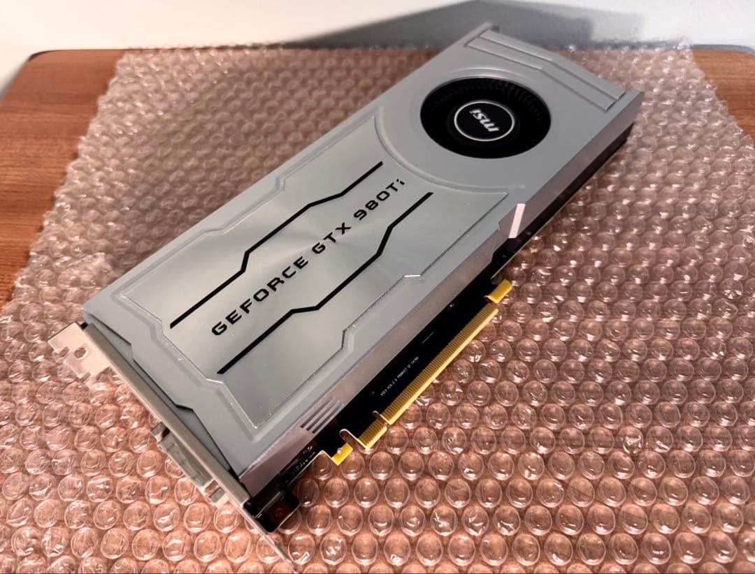 GeForce GTX980Ti 6GD5 V1 MSI 動作良好! グラボ - メルカリ