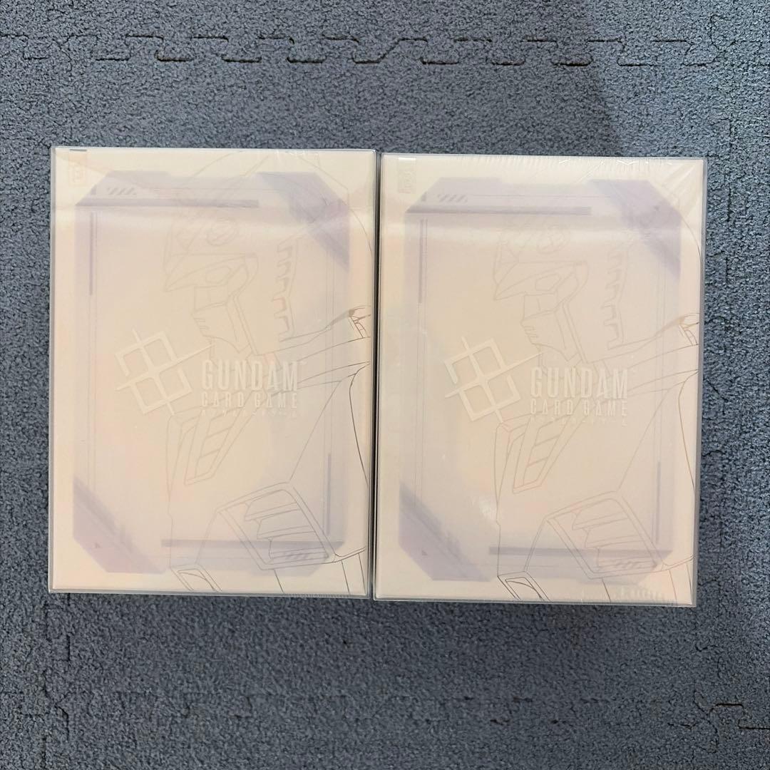 新品未開封 ガンダムカードゲーム リミテッドBOX Ver.β 2個セット