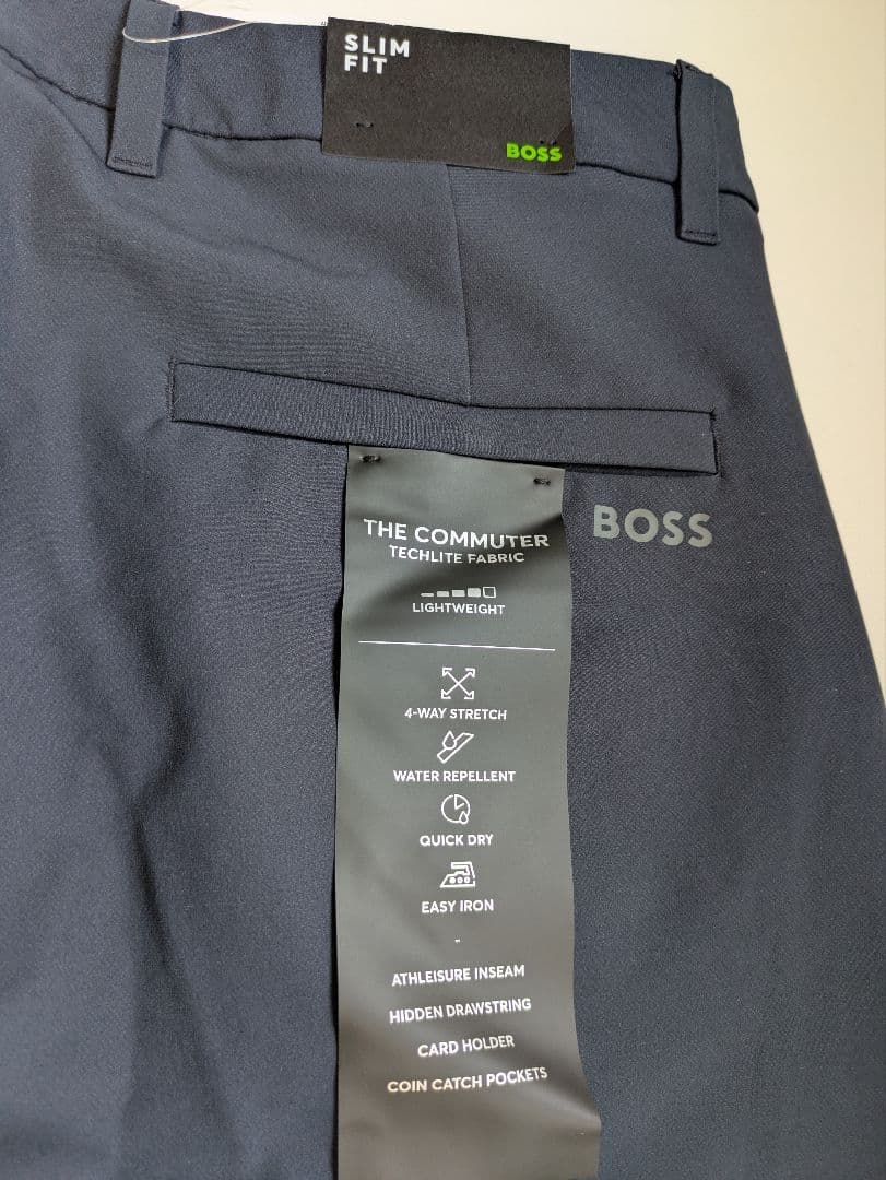 HUGOBOSSヒューゴボス防水ツイル素材ゴルフチノパンサイズ48メンズ