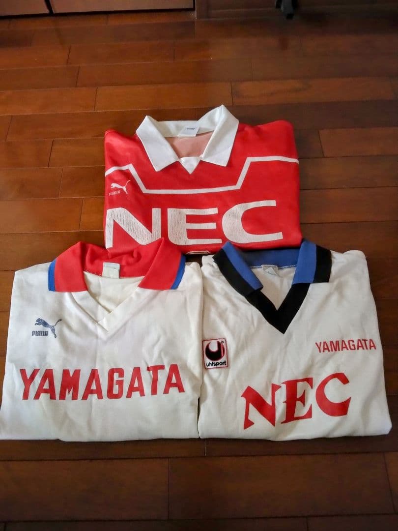 モンテディオ山形の前身NEC山形のユニホームセット - メルカリ