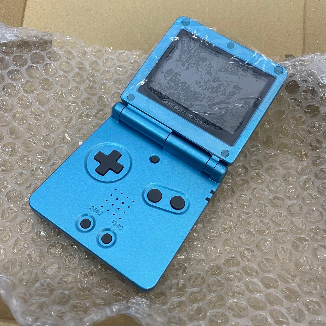 ゲームボーイアドバンスSP 極美品 超激レア メンテ済 マナブルー