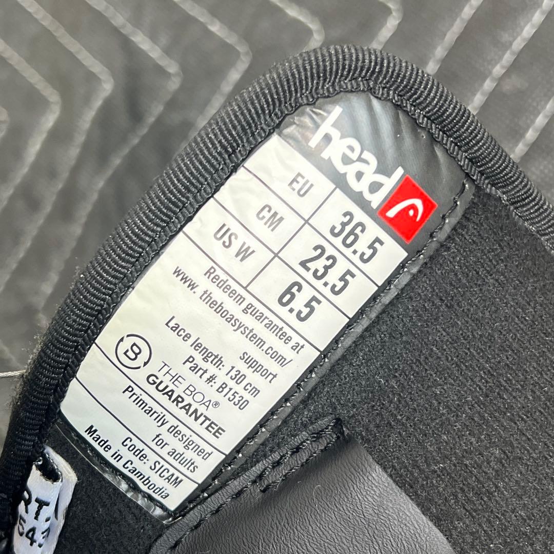 数回使用 23.5cm HEAD GARORE BOA スノボ ブーツ