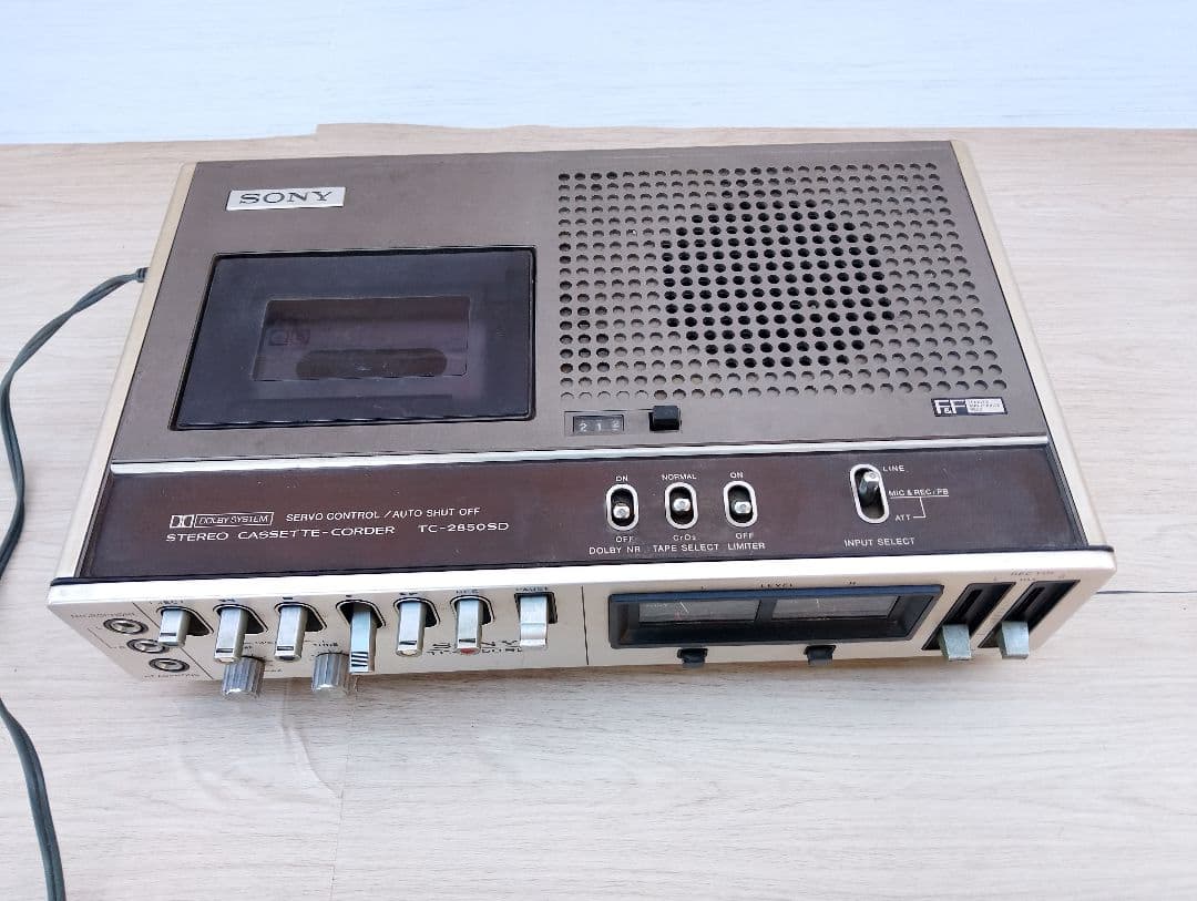SONY カセットデンスTC-2850SD伝説名機動作訳あり(よ70) - メルカリ