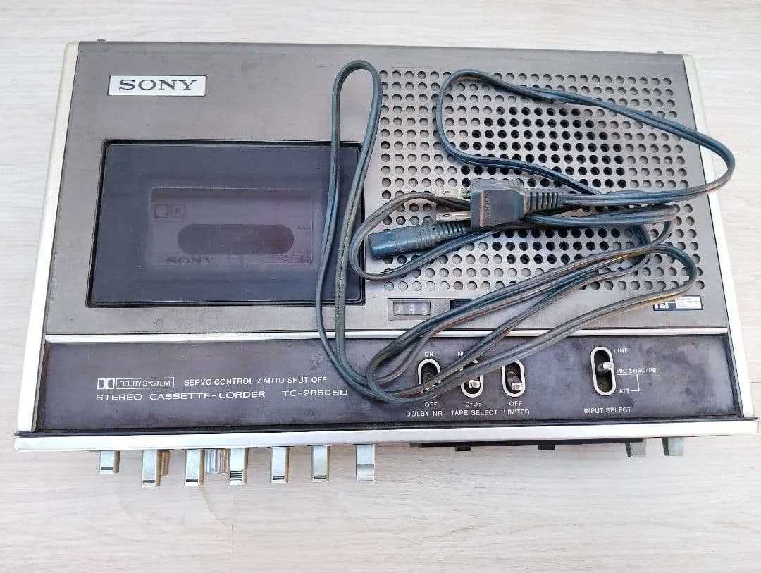 SONY カセットデンスTC-2850SD伝説名機動作訳あり(よ70) - メルカリ