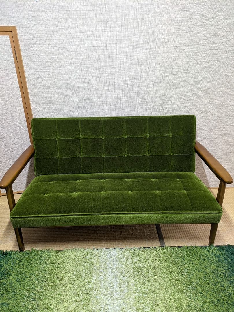 カリモク60 Kチェア モケットグリーン 2シーター (大阪引取りは更に値引き) Kチェア2シーター | PRODUCT | カリモク60