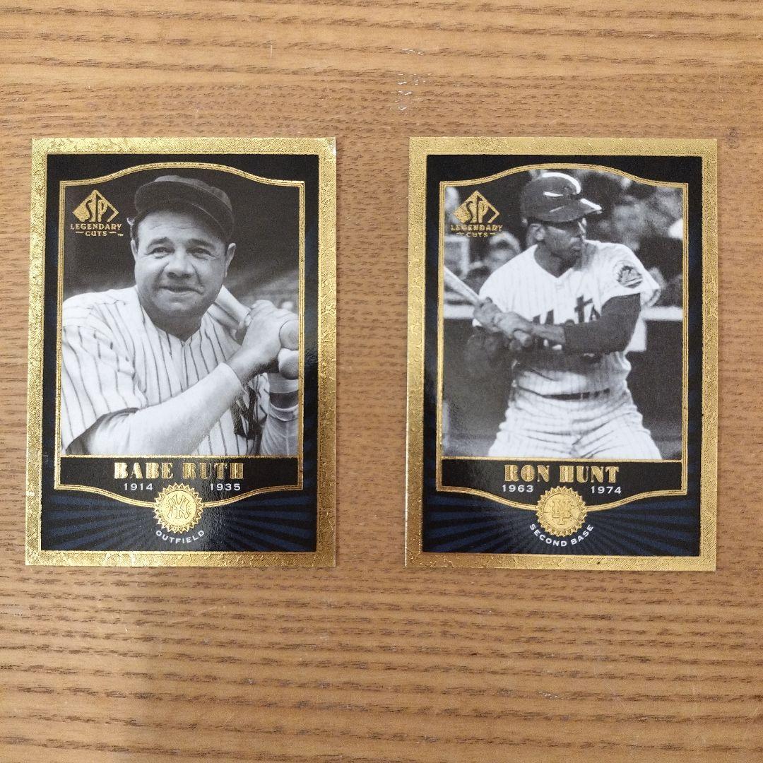 ベーブ・ルース＆ロン・ハント トレーディングカードセット - メルカリ