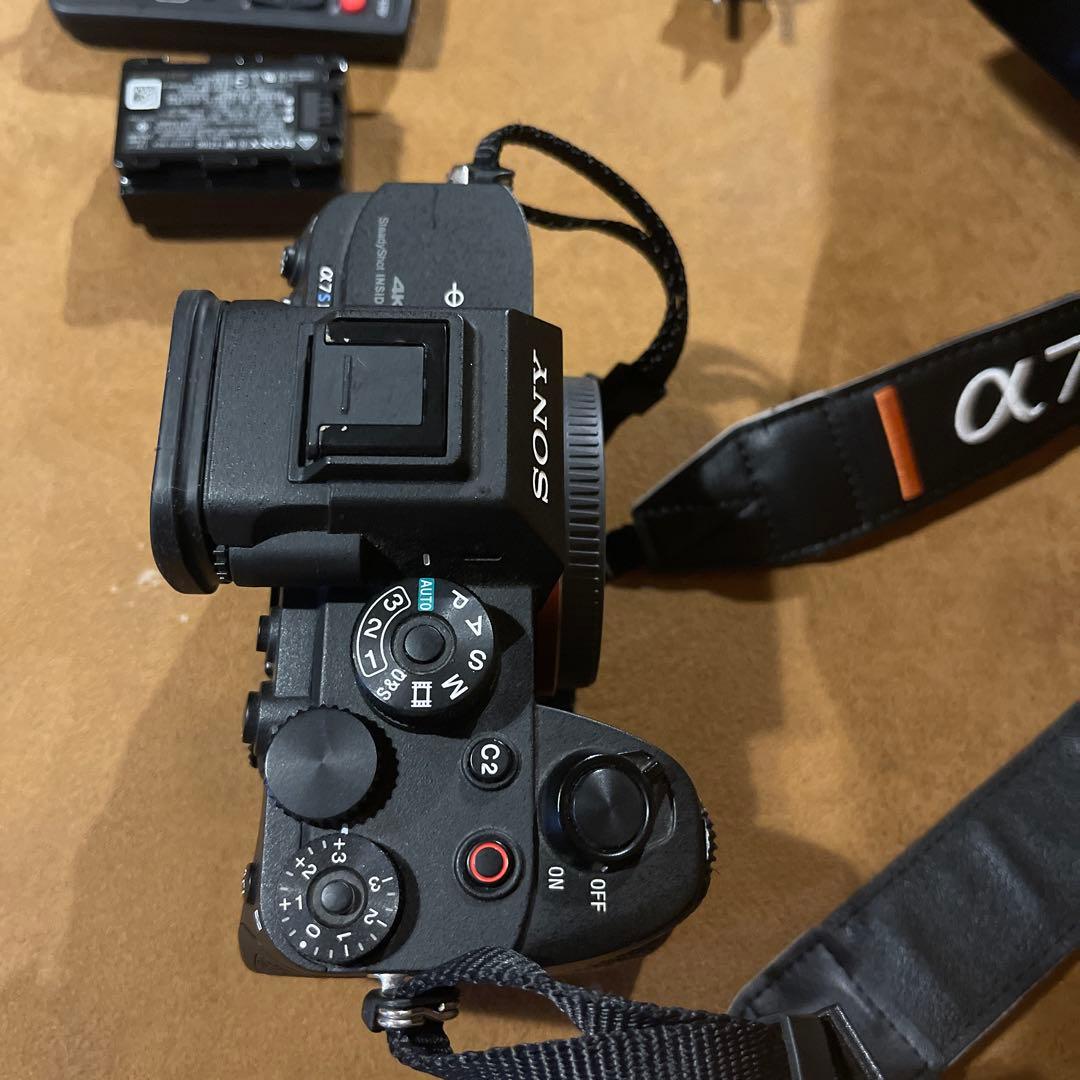 極美品】SONY α7S III ボディ 純正バッテリー＆充電器セット付／完動品