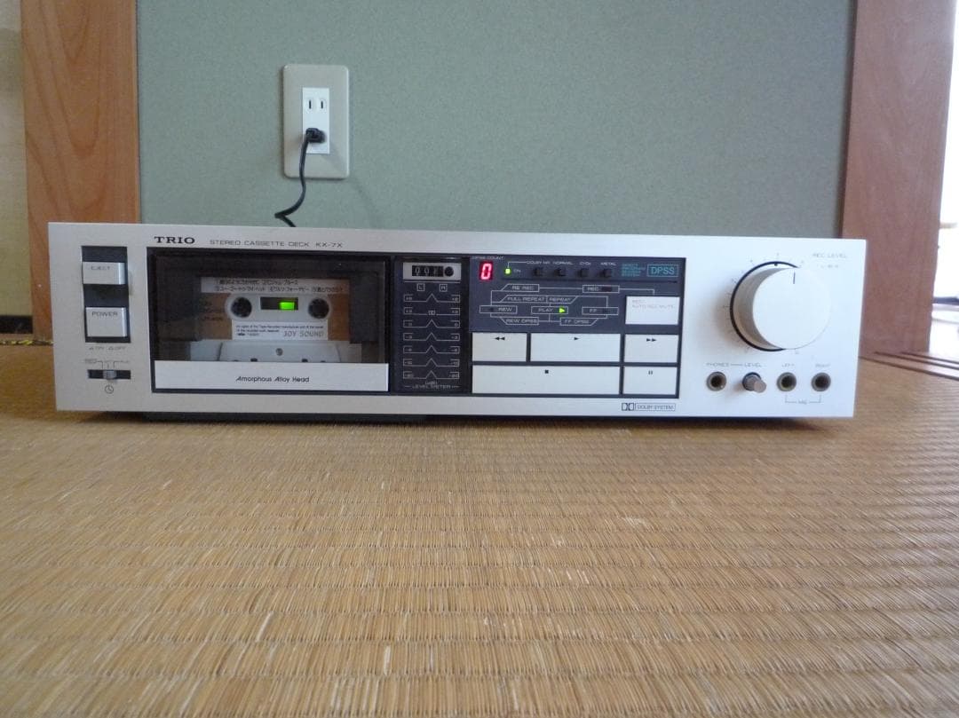 TORIO (JVC ケンウッド)　KX-7X ベルト交換済み カセットデッキのベルト交換のお話。 KENWOOD X-SA7 - YouTube