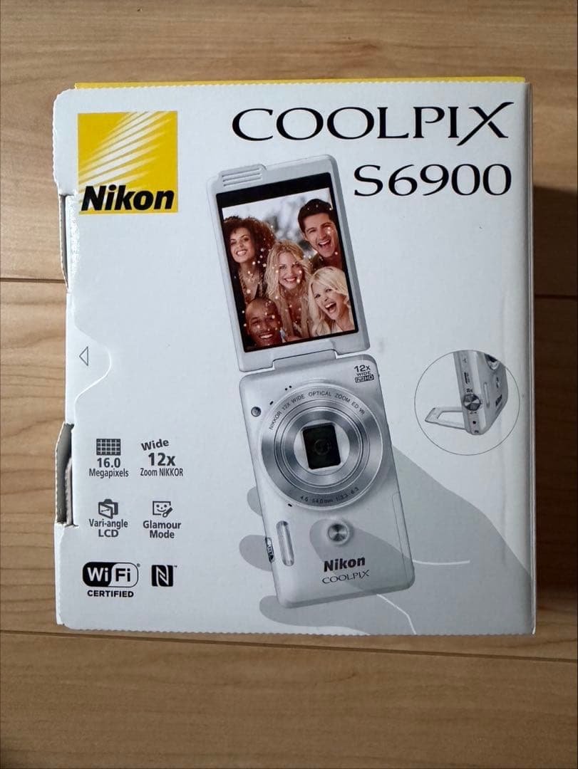 美品】【動作確認済み】Nikon COOLPIX S6900 ホワイト - メルカリ