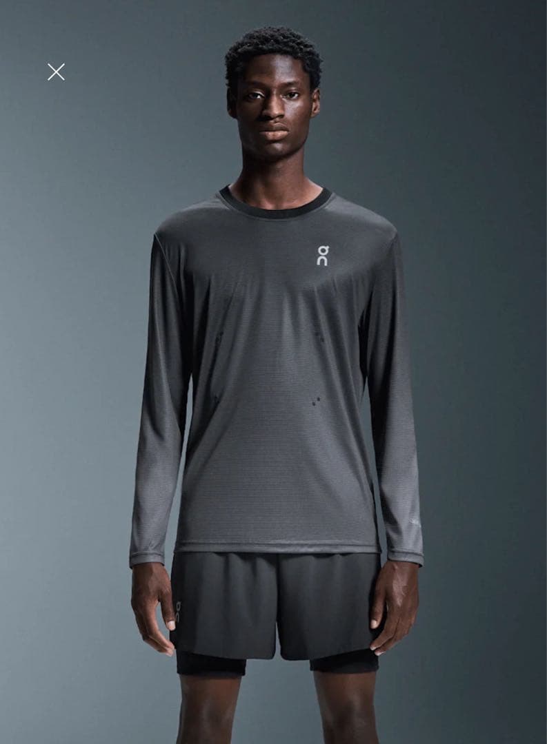 ア*ー様 On Pace Long-T オン ペースロングT メンズランニングウ ペース ロングT | タイトフィットのメンズ長袖ランニングTシャツ | On 日本