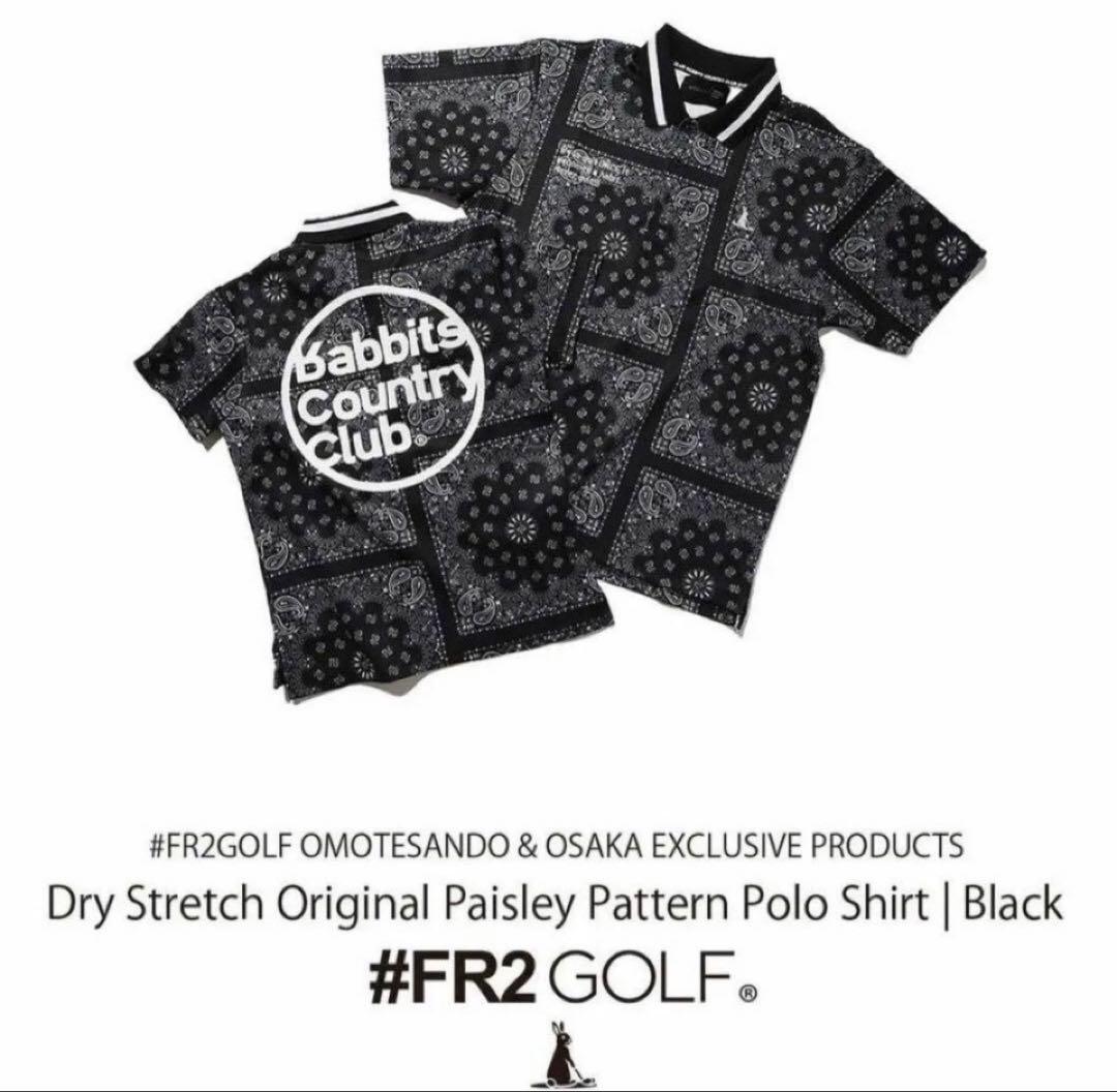 FR2GOLF ペイズリー ポロシャツ サイズM 店舗限定 レディース - メルカリ