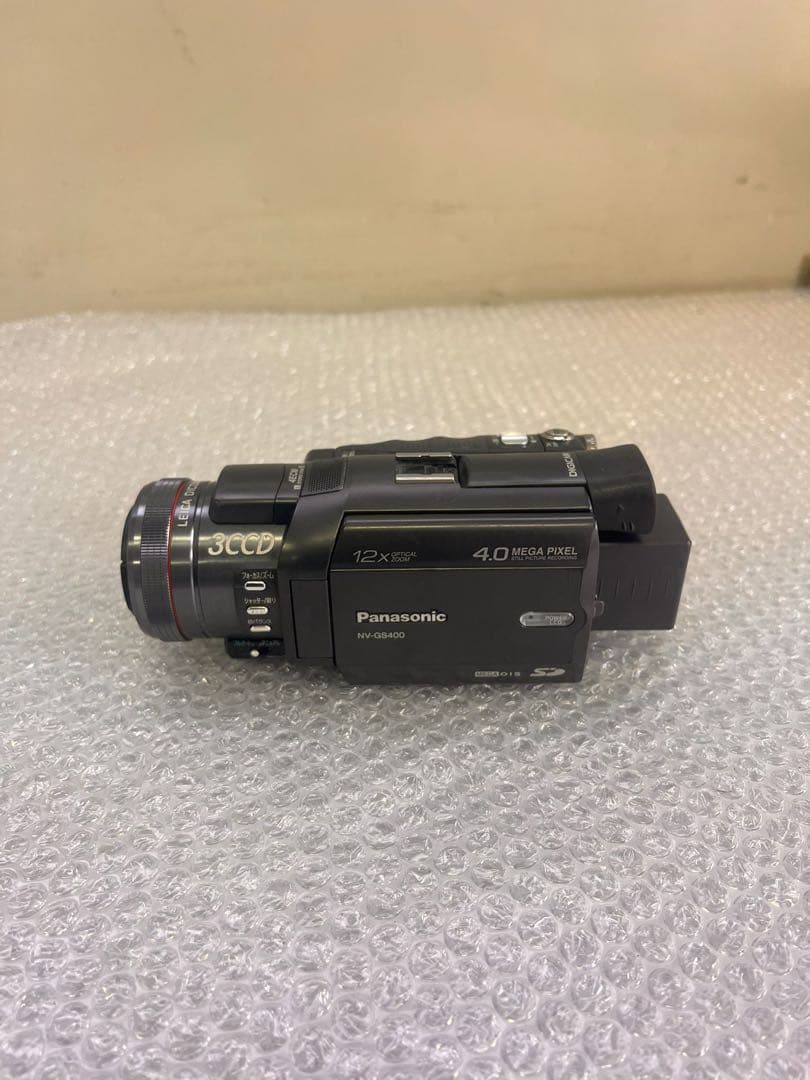 PANASONIC NV-GS400 ビデオカメラ本体 動作未確認 - メルカリ