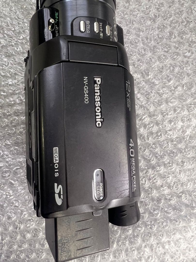 PANASONIC NV-GS400 ビデオカメラ本体 動作未確認 - メルカリ